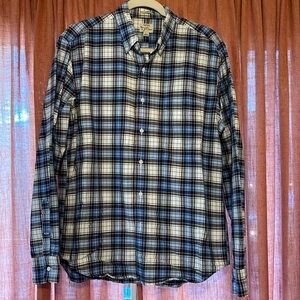 J Crew plaid button down size large